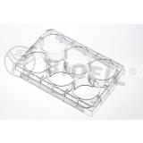 細(xì)胞培養(yǎng)板 (紙塑袋裝)  96孔  標(biāo)準(zhǔn)型,表面處理,已消毒  1塊/袋,200塊/箱